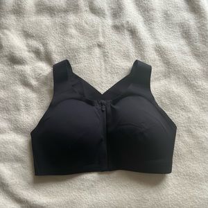Lululemon Enlite Front-Zip Bra High Support 36DD Black